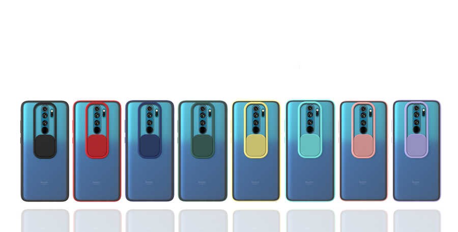 Xiaomi Redmi Note 8 Pro Kılıf Zore Lensi Kılıf