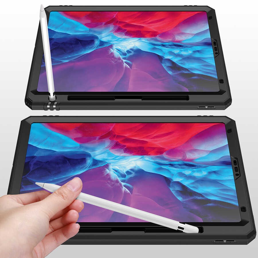 iPad Pro 12.9 2020 (4.Nesil) Kılıf Zore Tablet Vega Kapak