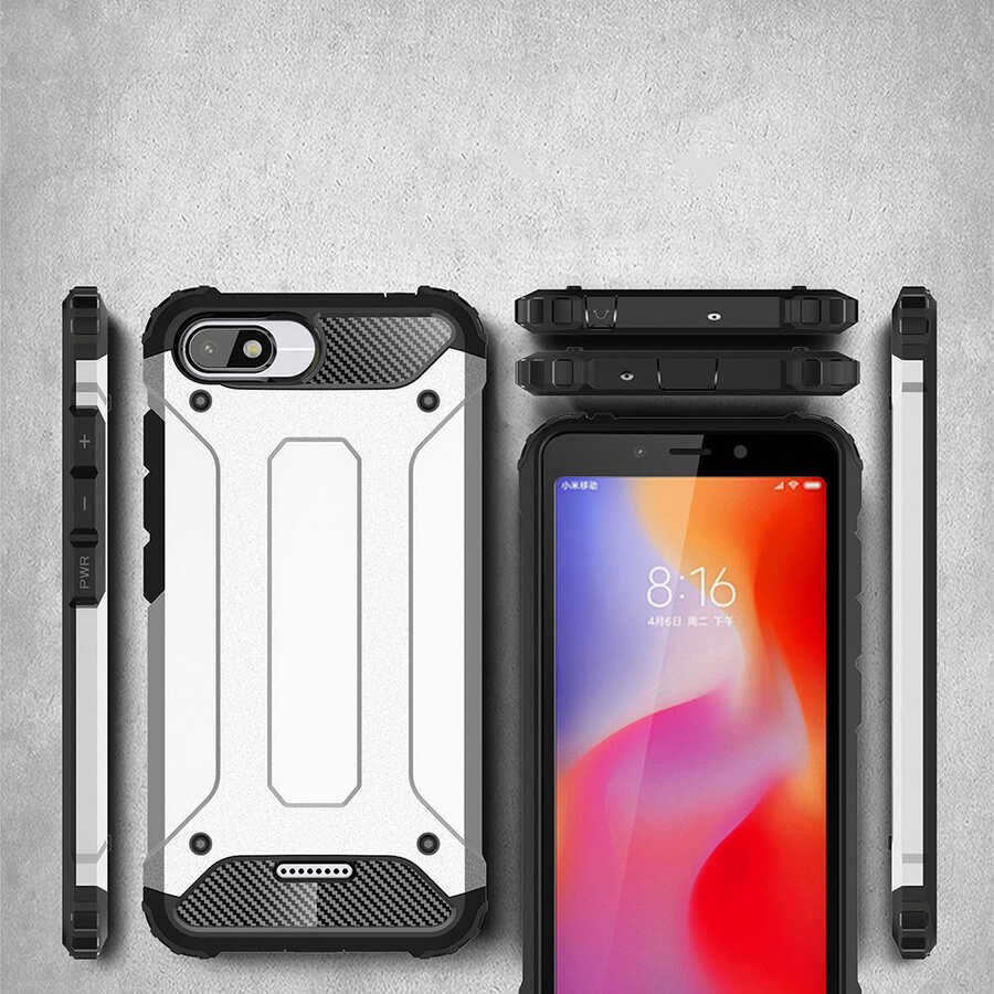 Xiaomi Redmi 6A Kılıf Zore Crash Silikon Kılıf