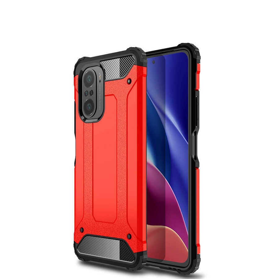 Xiaomi Poco F3 Kılıf Zore Crash Silikon Kılıf