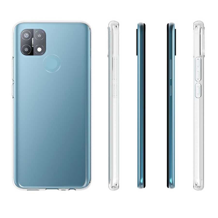 Oppo A15 Kılıf Zore Süper Silikon Kılıf