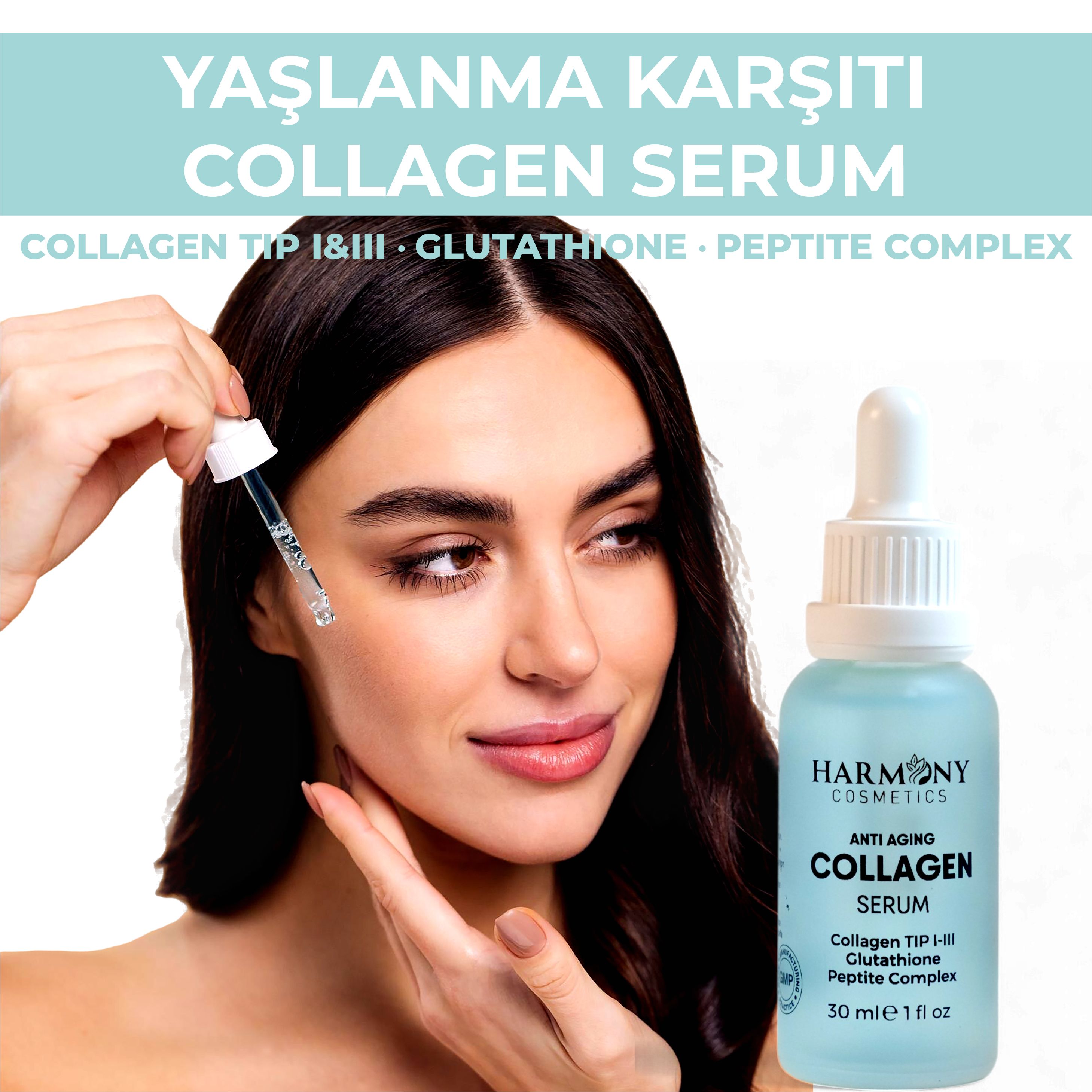 Kolajen Krem + Kolajen Serum + Yoğun Nemlendirici Bakım Kremi 3'lü Bakım Seti