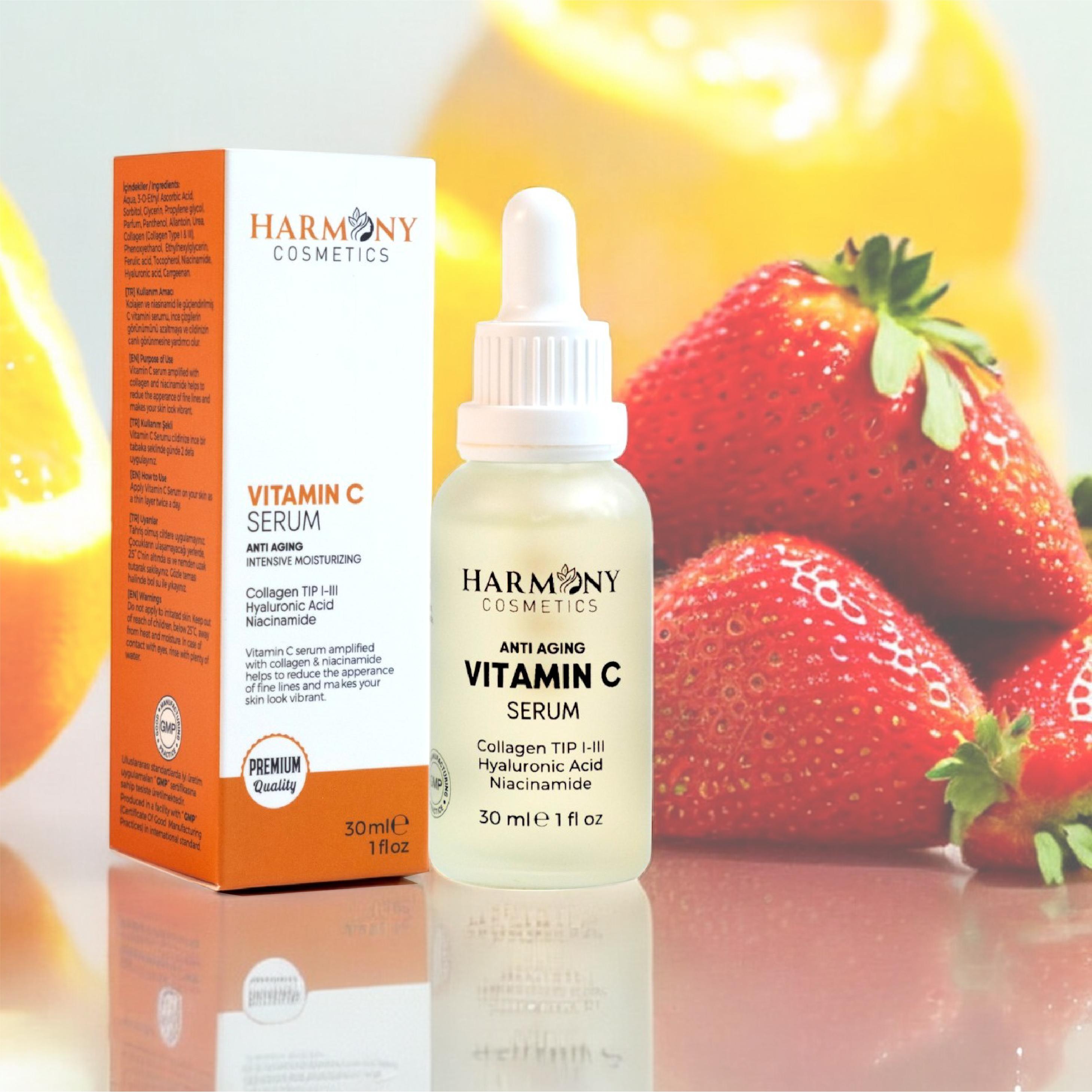 C Vitamin Serum + Termal Yüz Yıkama Jeli 2'li Set