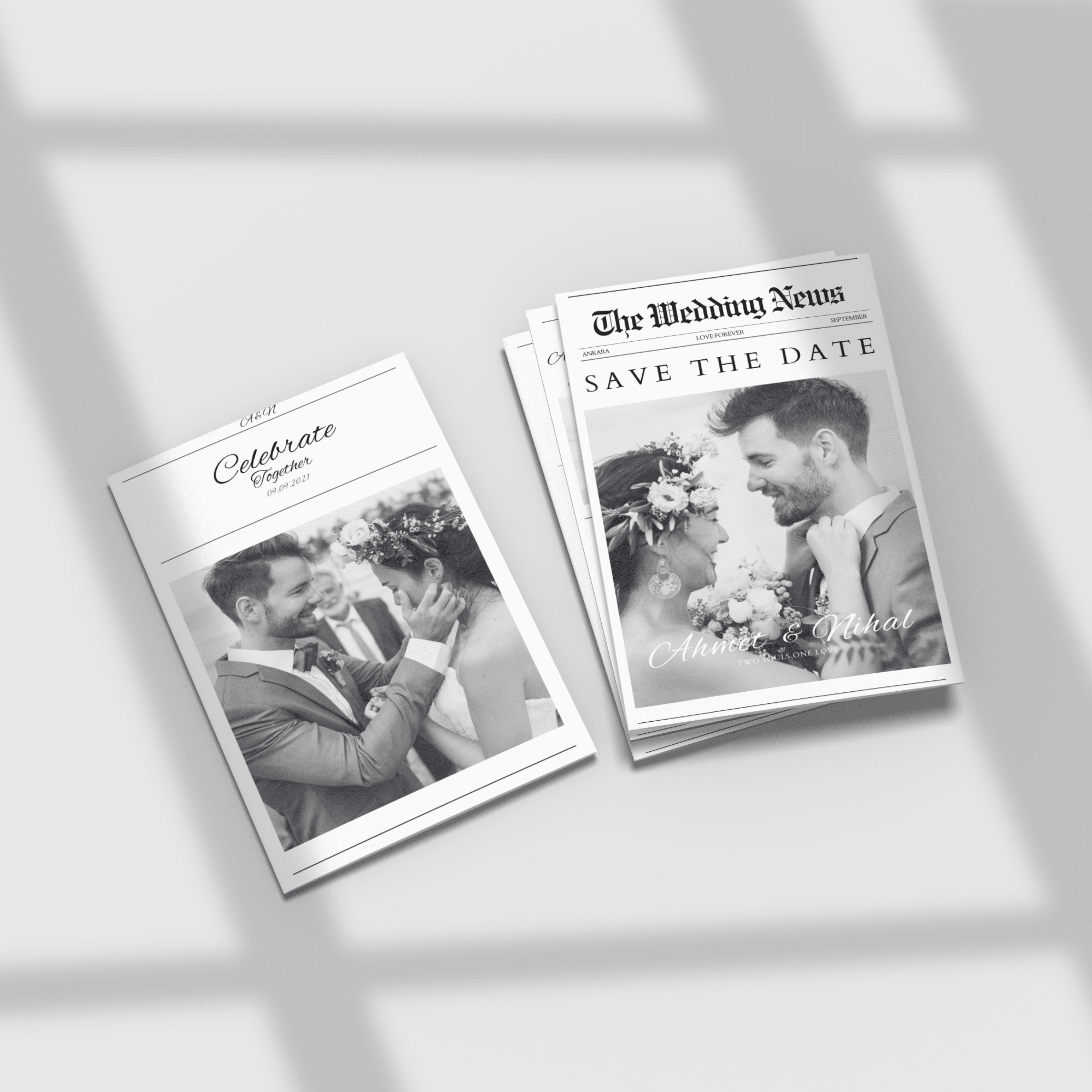  Kişiye Özel Düğün Gazetesi