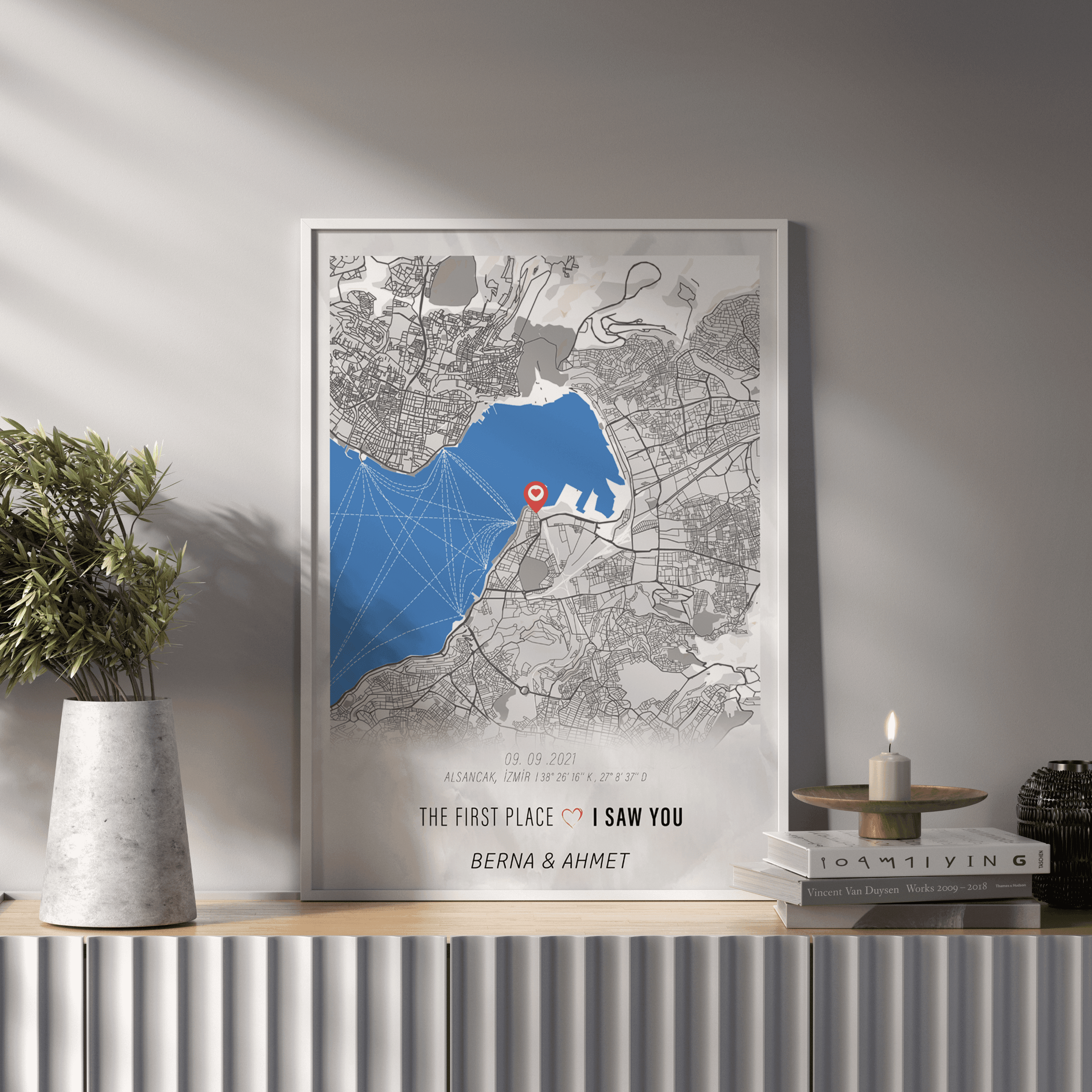 'SENİ GÖRDÜĞÜM İLK YER' tablosu