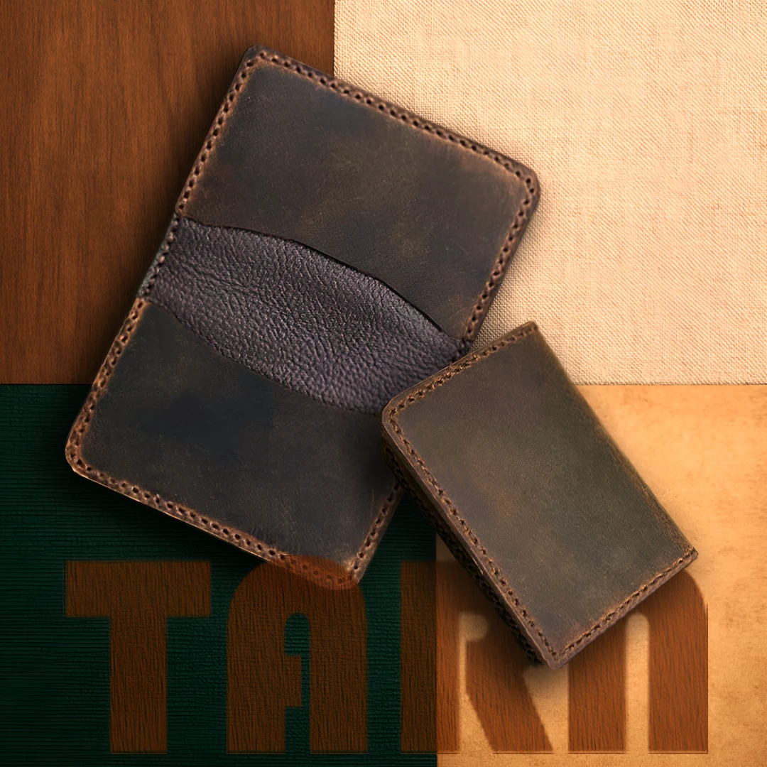 Tarn - Hakiki Deri El Yapımı Kartlık / Cüzdan