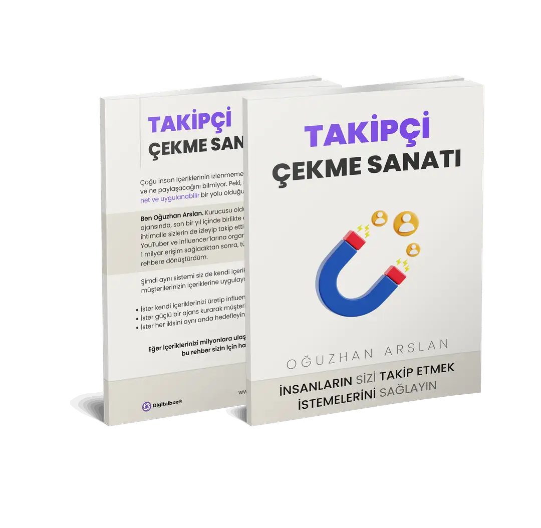 Takipçi Çekme Sanatı Ön Mockup
