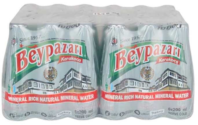  Beypazarı Maden Suyu Cam Şişe 200 ml 24 Adet Koli Bazlı Satış