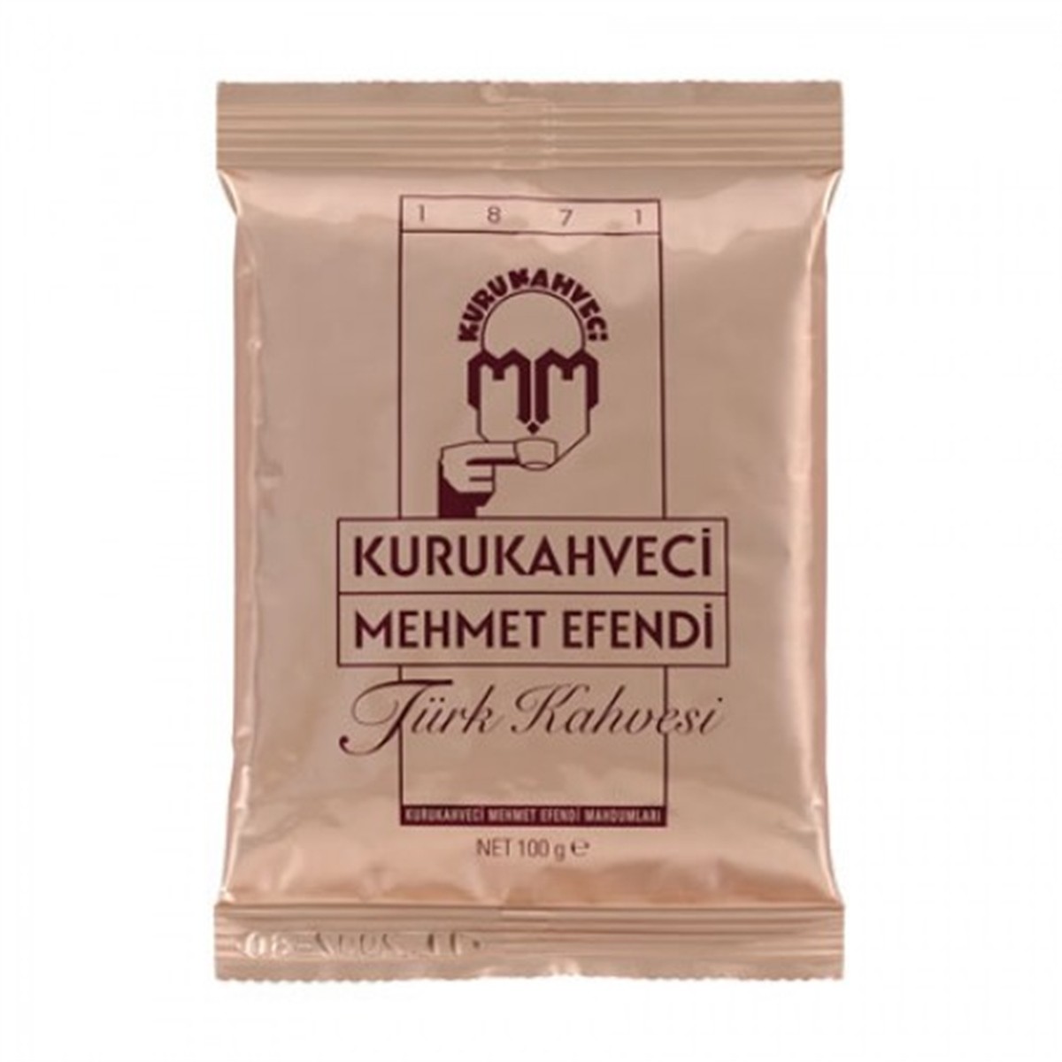 KURUKAHVECİ MEHMET EFENDİ TÜRK KAHVESİ 100 GR 25 Lİ PAKET