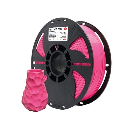 Elas 1.75mm Pembe PLA PRO Filament