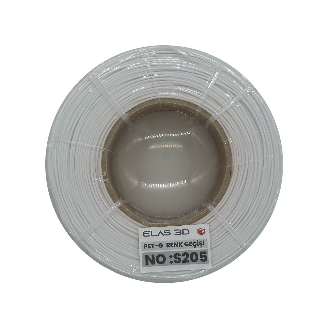 Elas 1.75mm S205 Renk Geçişi Pet-G Makarasız Filament 1KG