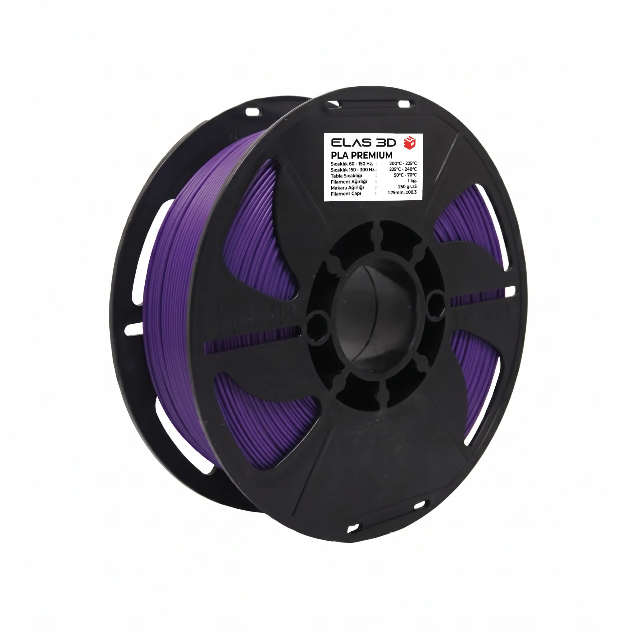 Elas Mor PLA Premium 1.75mm 1 KG Filament | ELAS 3D Filamentler