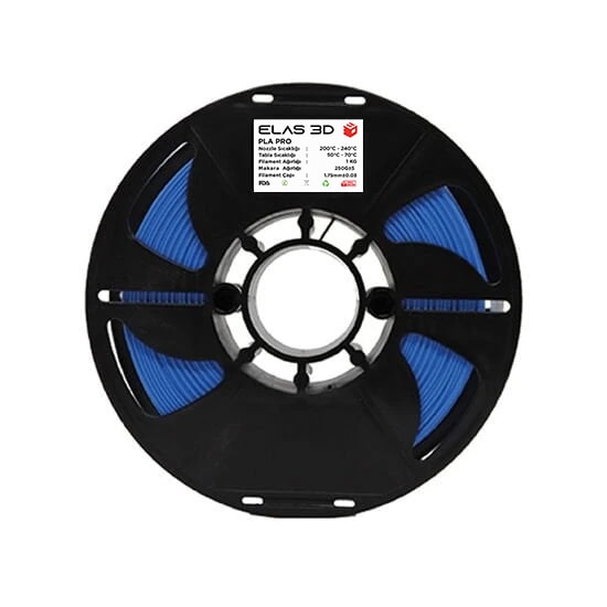 Elas 1.75mm Mavi PLA PRO Filament