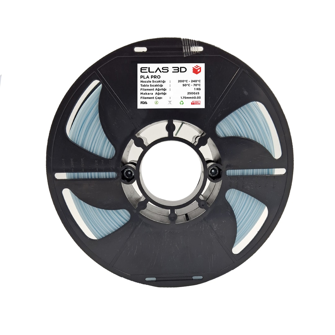 ELAS Pastel Mavi PLA PRO 1.75mm 1 KG Filament