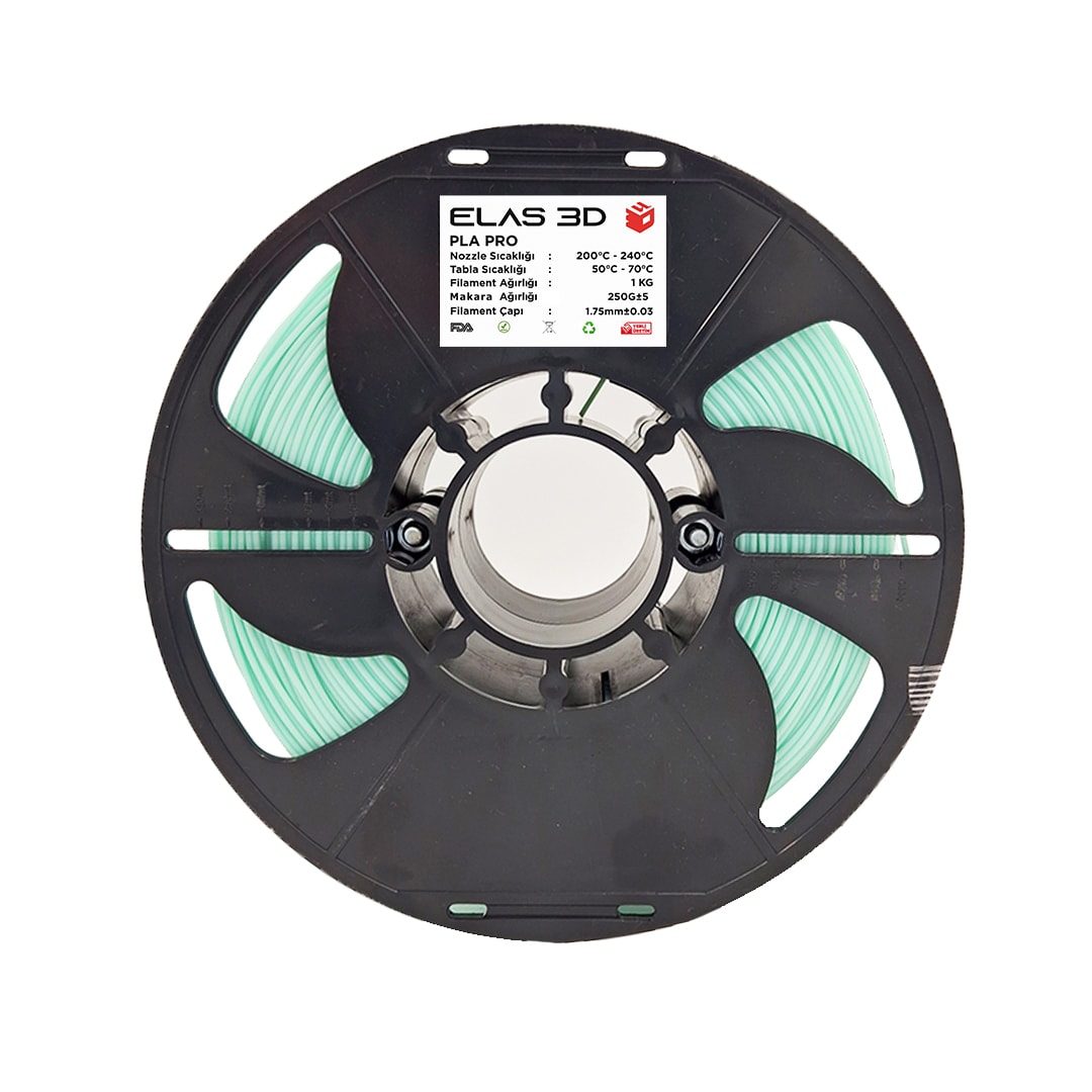 ELAS Pastel Yeşil PLA PRO 1.75mm 1 KG Filament