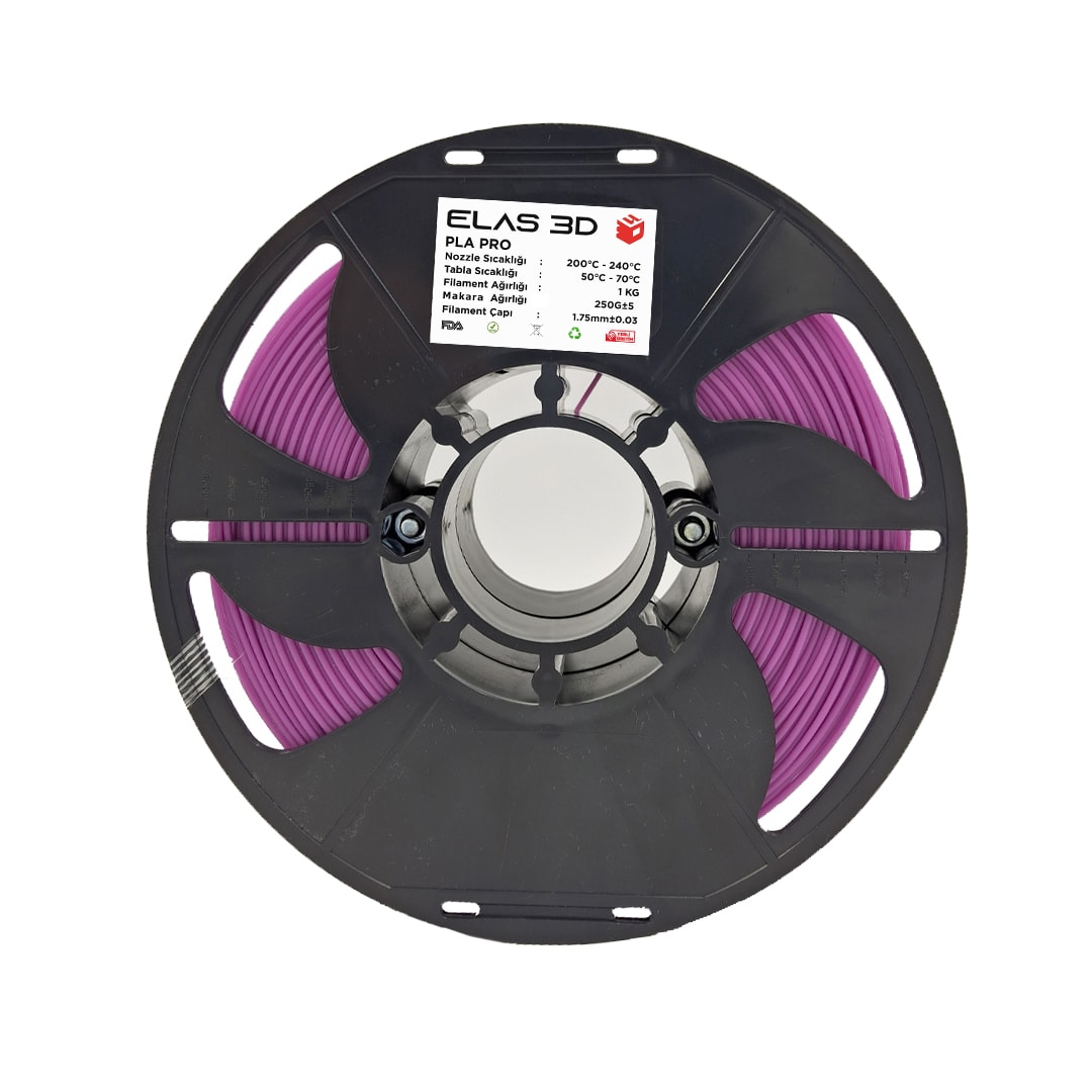 ELAS Pastel Mor PLA PRO 1.75mm 1 KG Filament