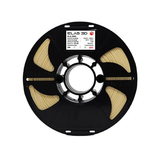 Elas 1.75mm Bej PLA PRO Filament