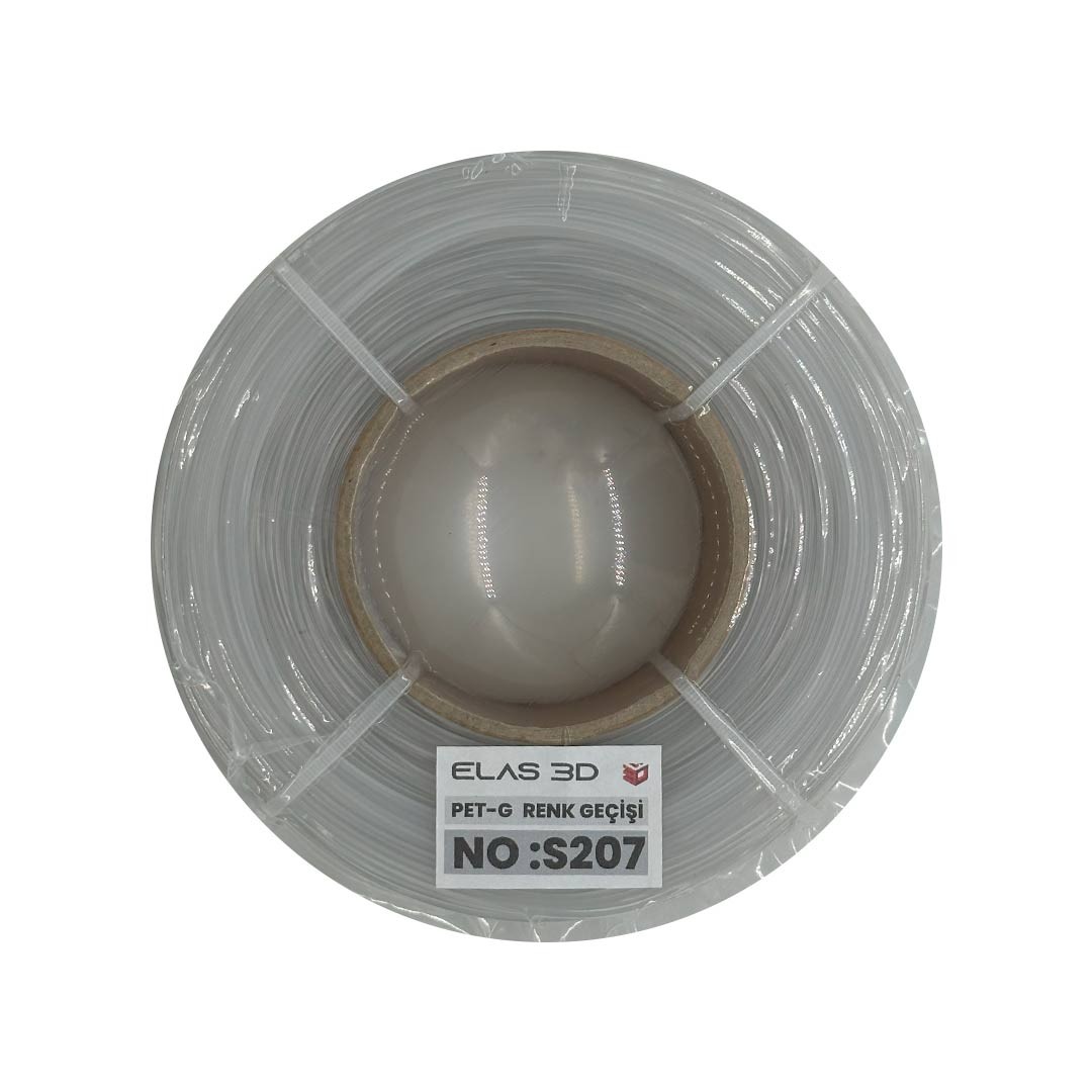 Elas 1.75mm S207 Renk Geçişi Pet-G Makarasız Filament 1KG