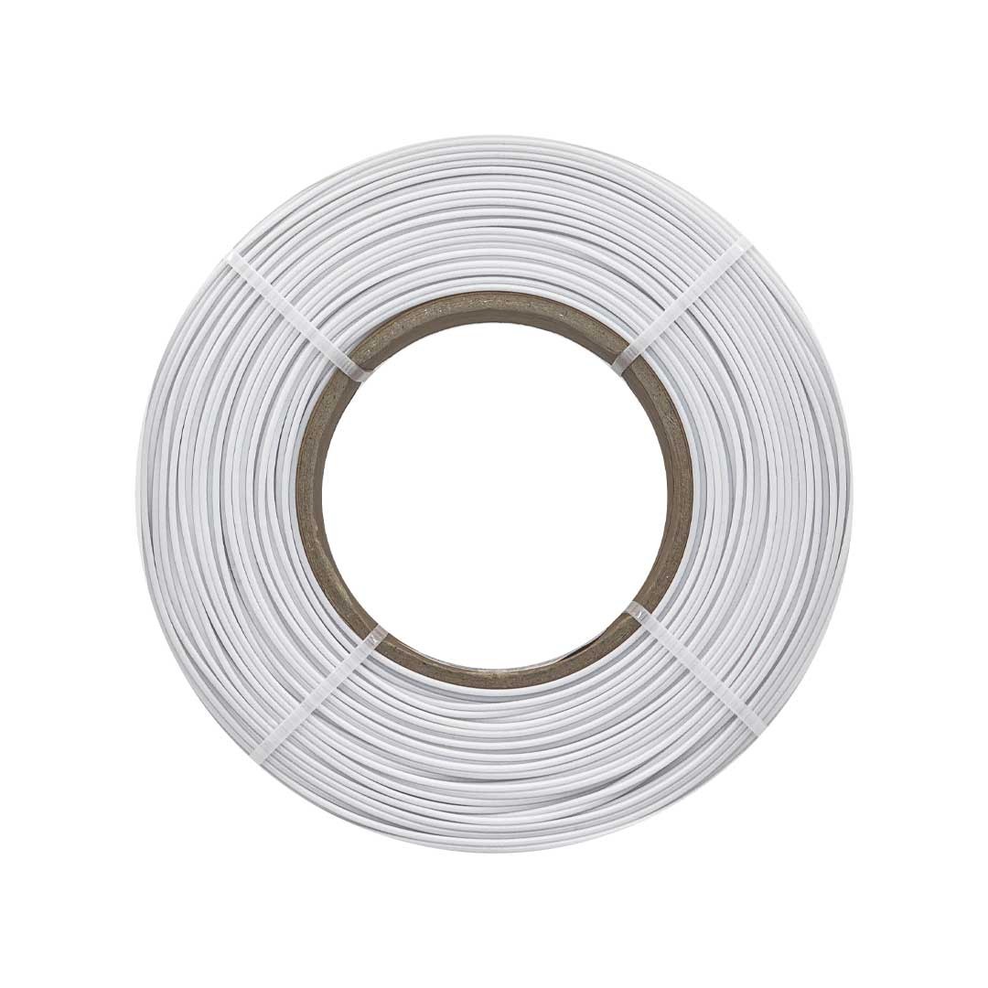 Elas 1.75mm Beyaz Pet-G Makarasız Filament 1KG