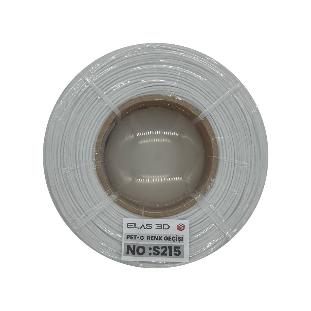 Elas 1.75mm S215 Renk Geçişi Pet-G Makarasız Filament 1KG