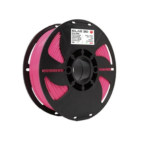 Elas 1.75mm Pembe PLA PRO Filament