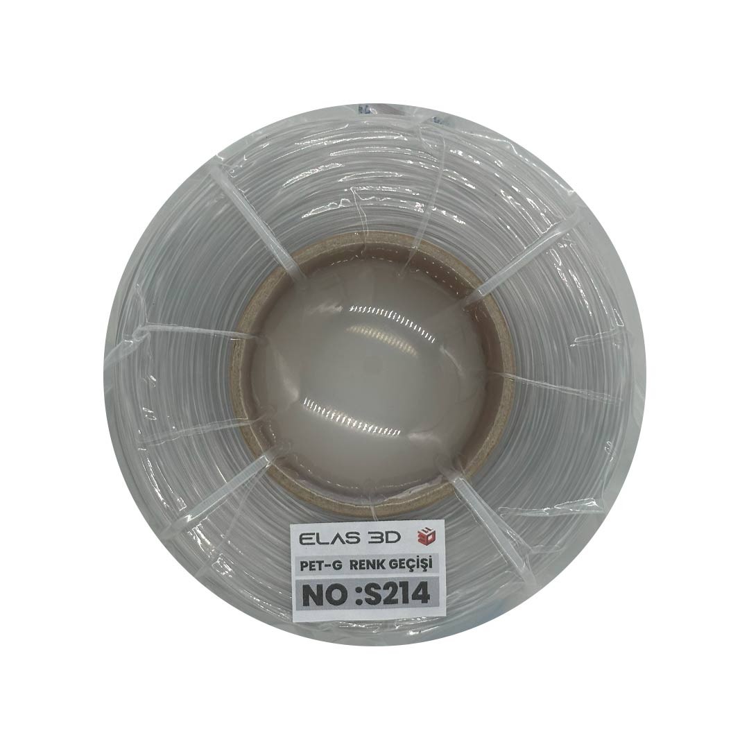 Elas 1.75mm S214 Renk Geçişi Pet-G Makarasız Filament 1KG