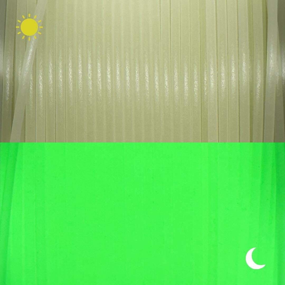 ELAS Yeşil GLOW PLA+ Filament 1.75mm