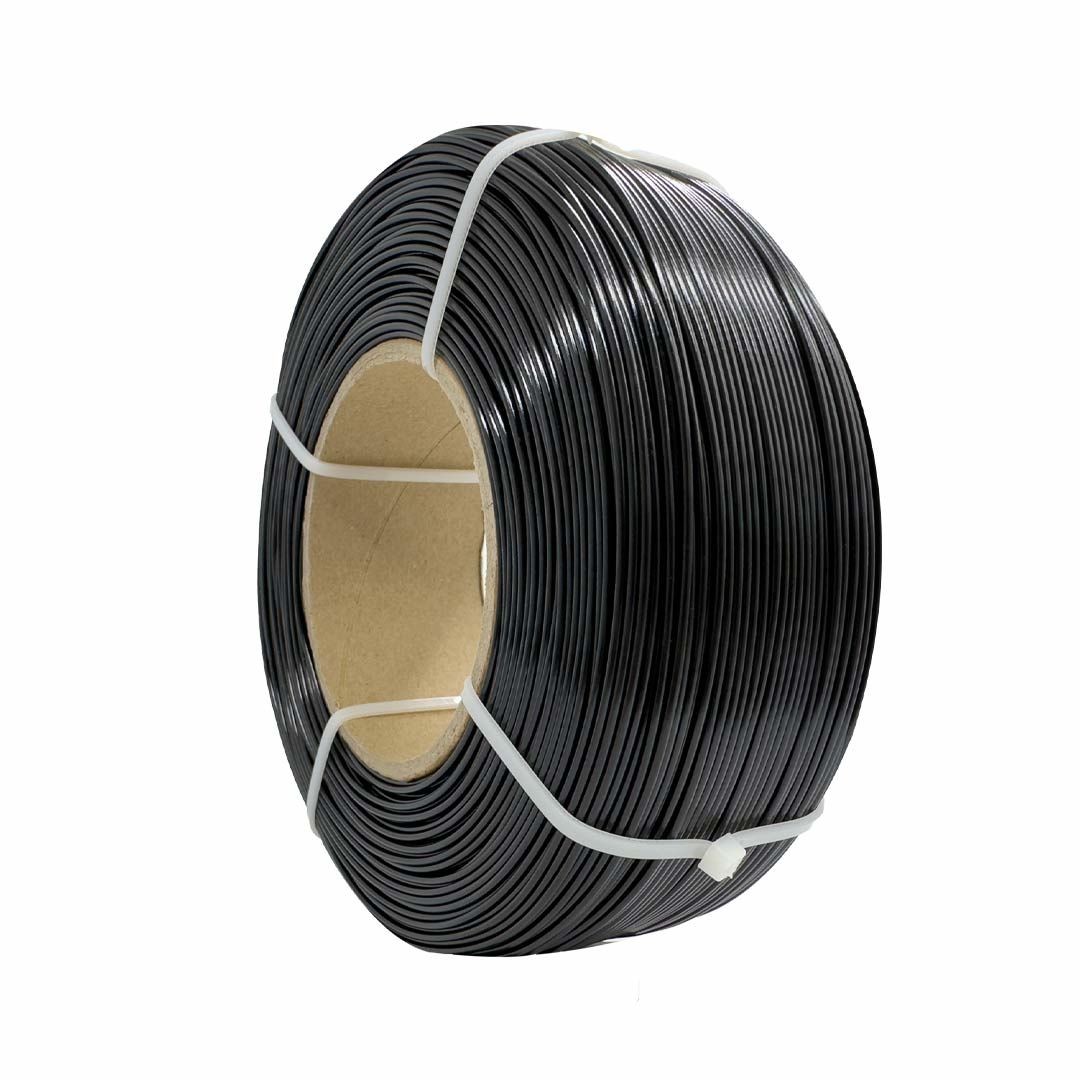 Elas 1.75mm Siyah Pet-G Makarasız Filament 1KG