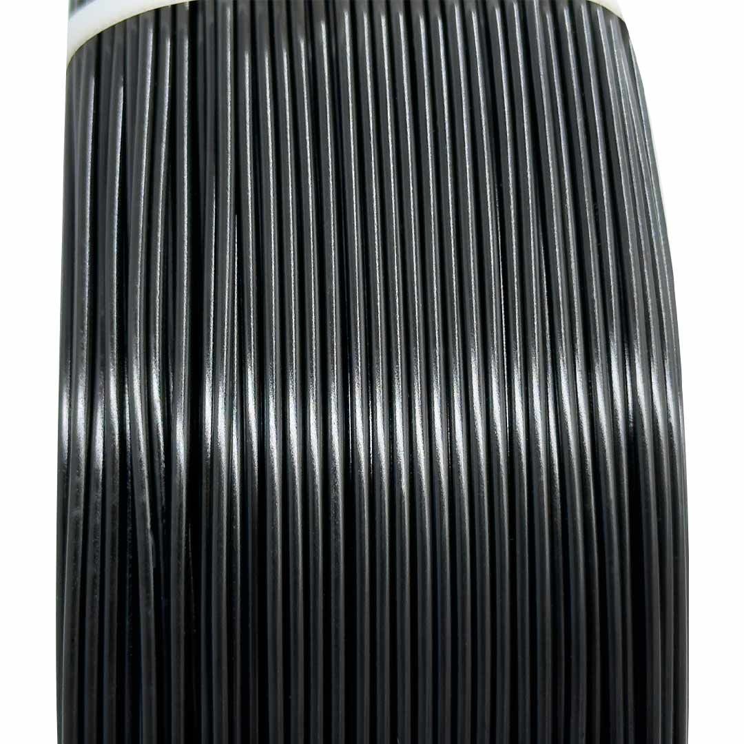 Elas 1.75mm Siyah Pet-G Makarasız Filament 1KG