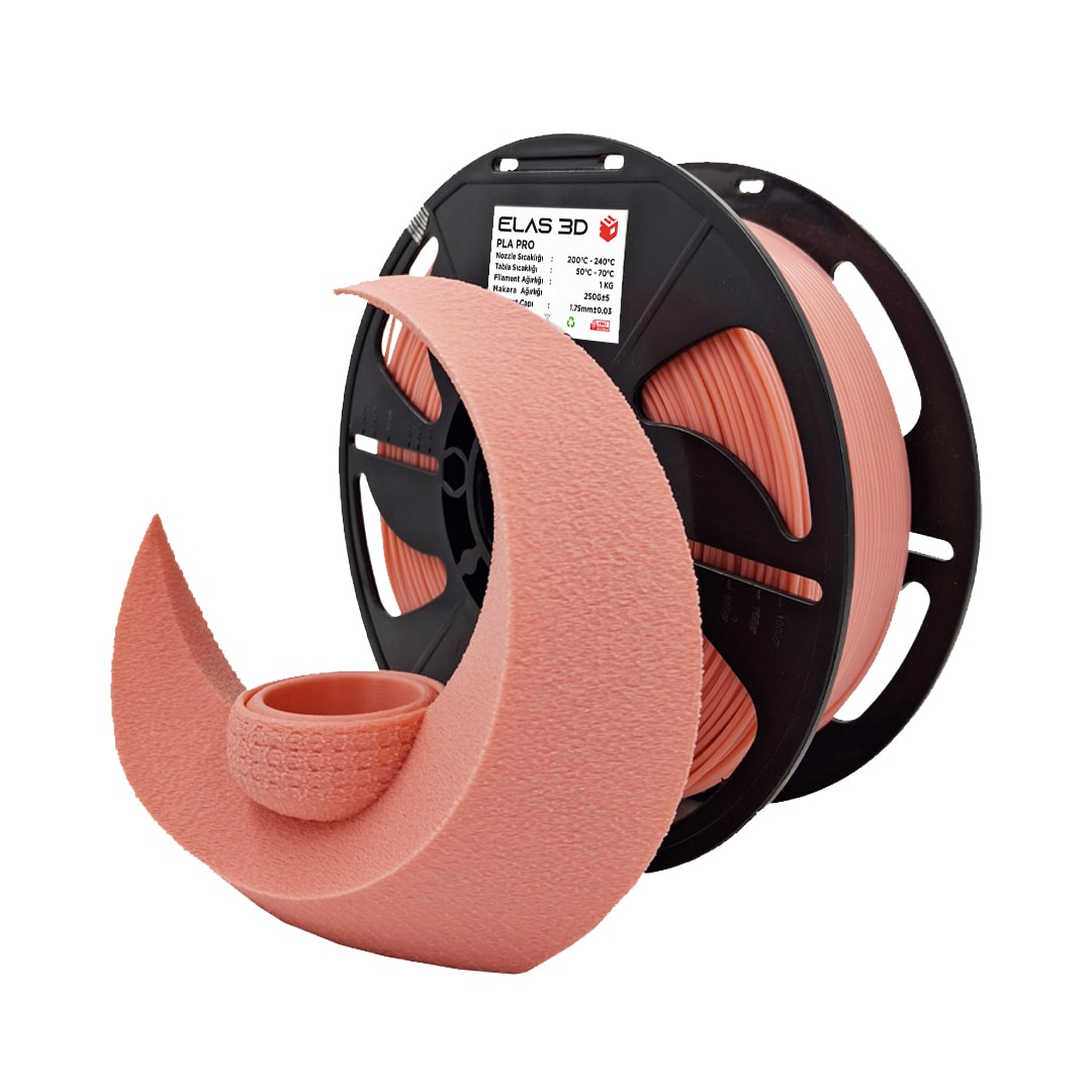 ELAS Pastel Pembe PLA PRO 1.75mm 1 KG Filament