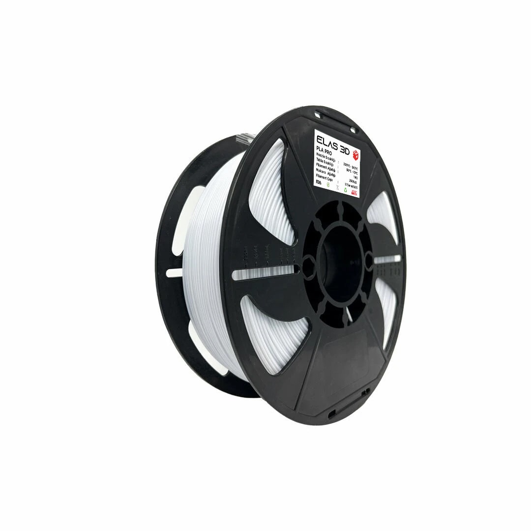 Elas 1.75mm Beyaz PLA PRO Filament
