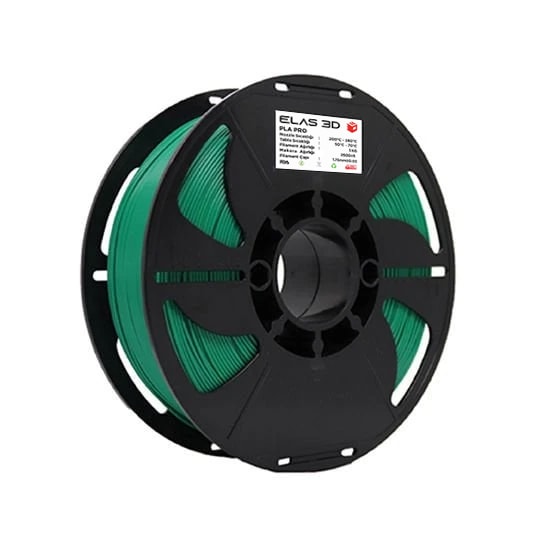 Elas 1.75mm Yeşil PLA PRO Filament