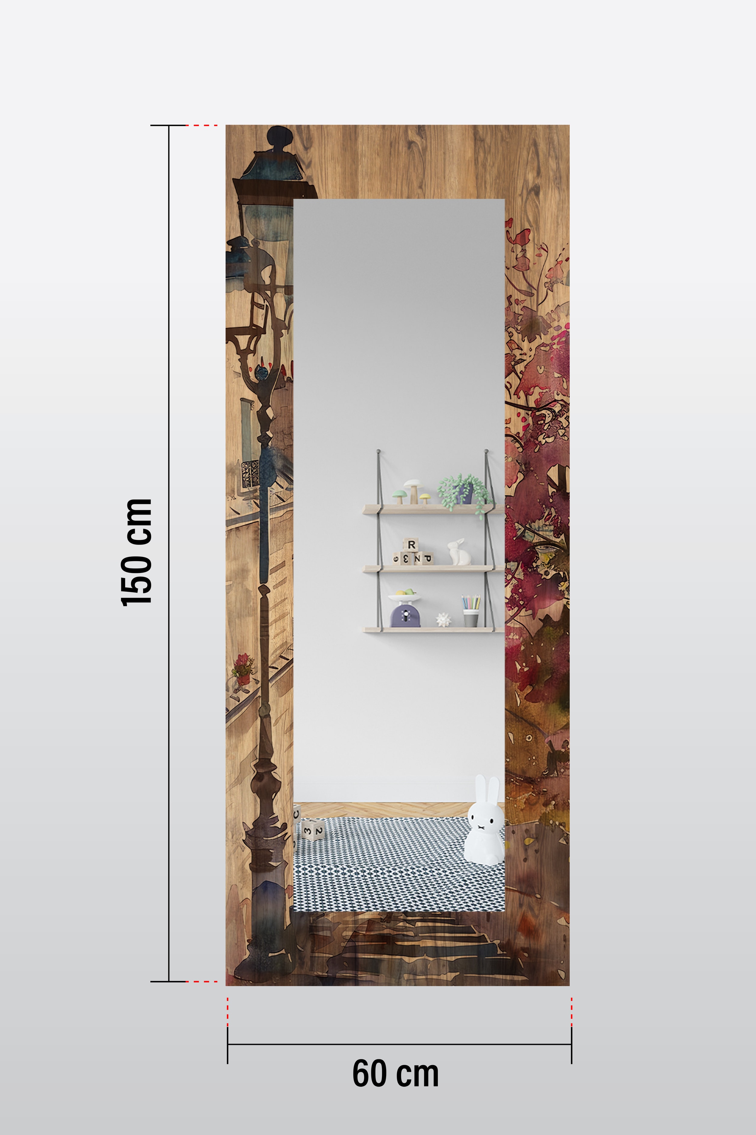 Dream Alley Dekoratif Boy Aynası 150x60cm