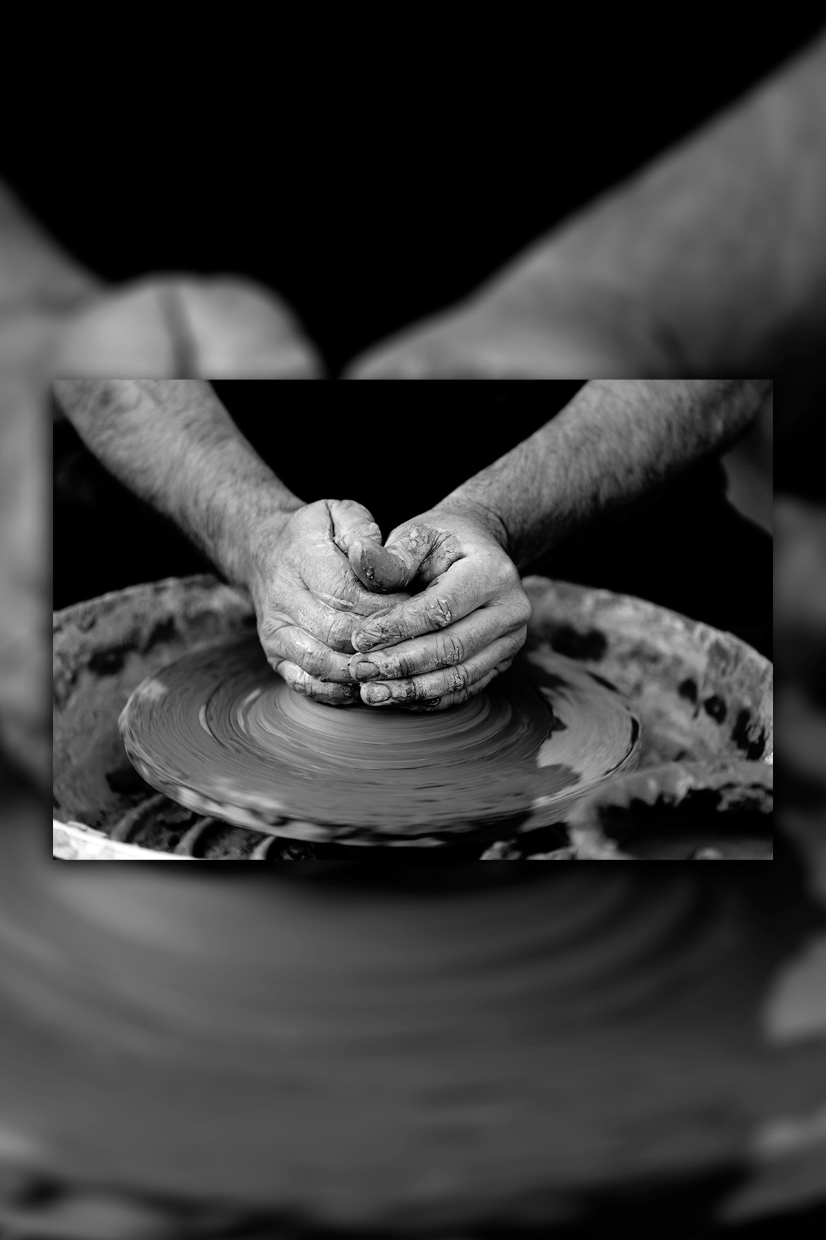 Çömlekçi Kanvas Duvar Tablo