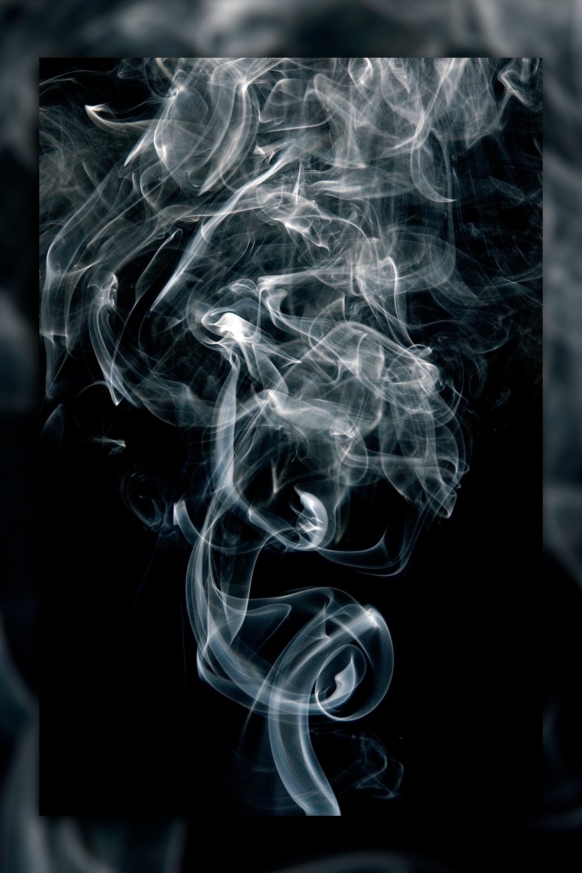 Smoke Kanvas Duvar Tablo