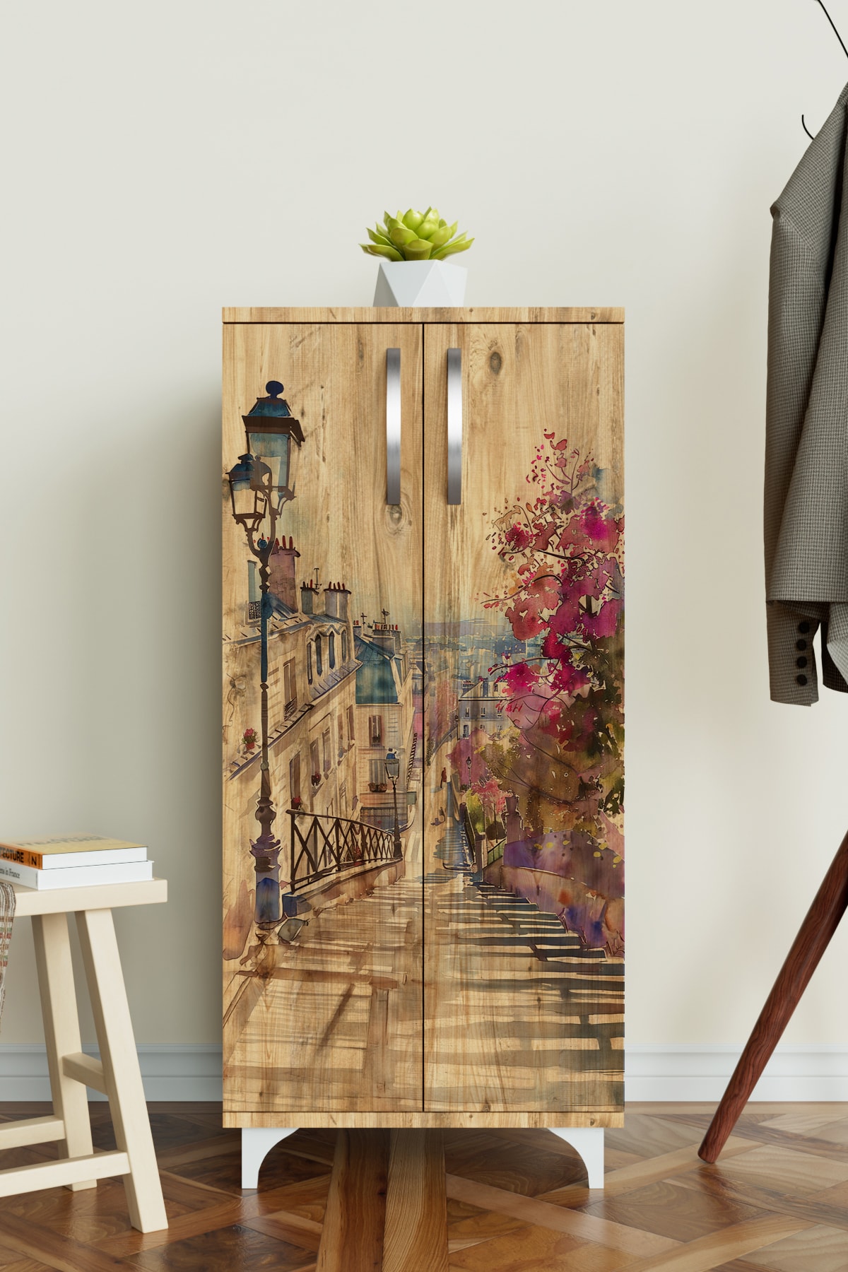 Dream Alley 3 Raflı Çok Amaçlı Dolap Mutfak Salon Banyo Ofis Salon Dolabı
