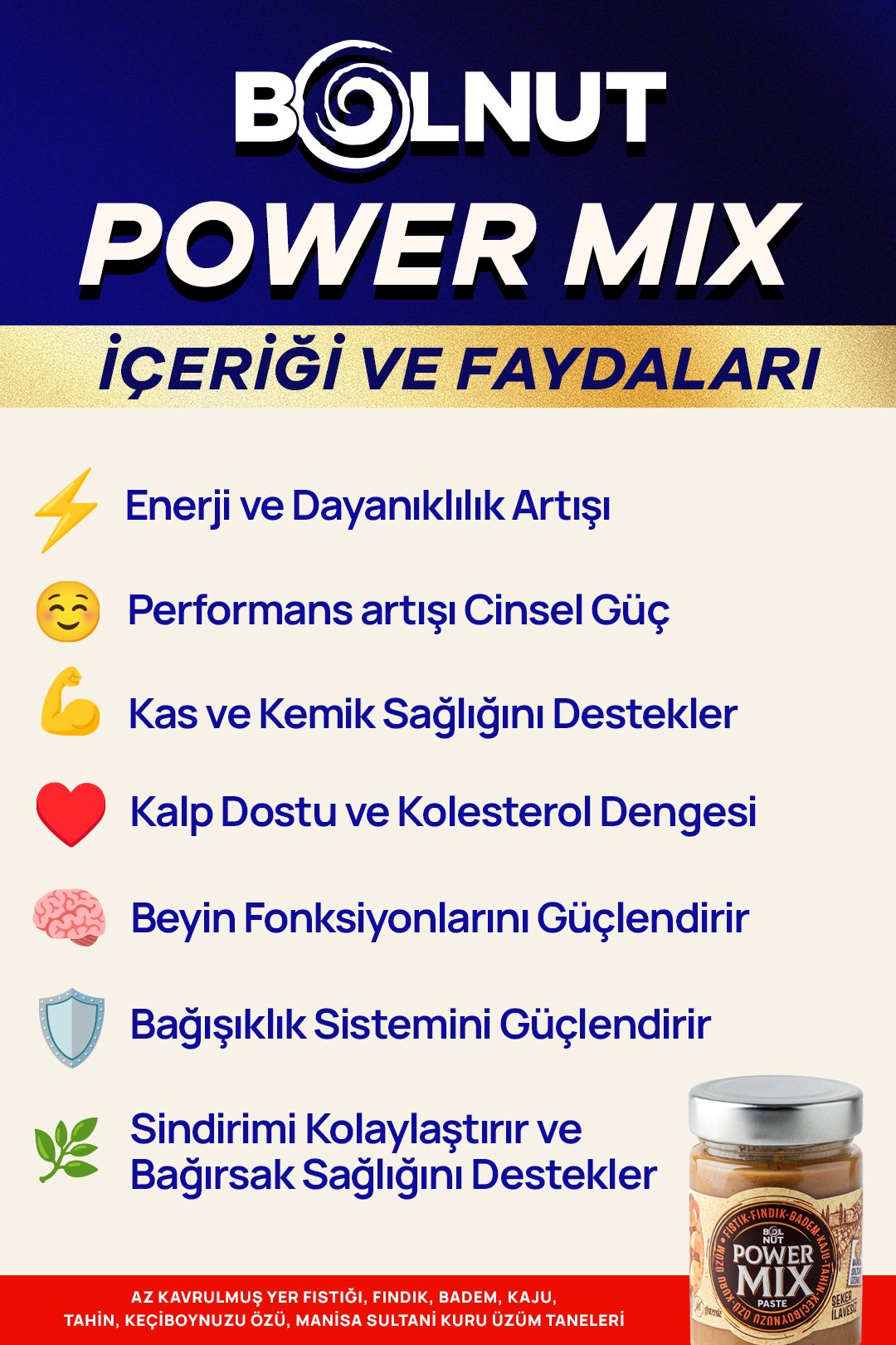Power Mix Ezme 320g X 3 Adet 