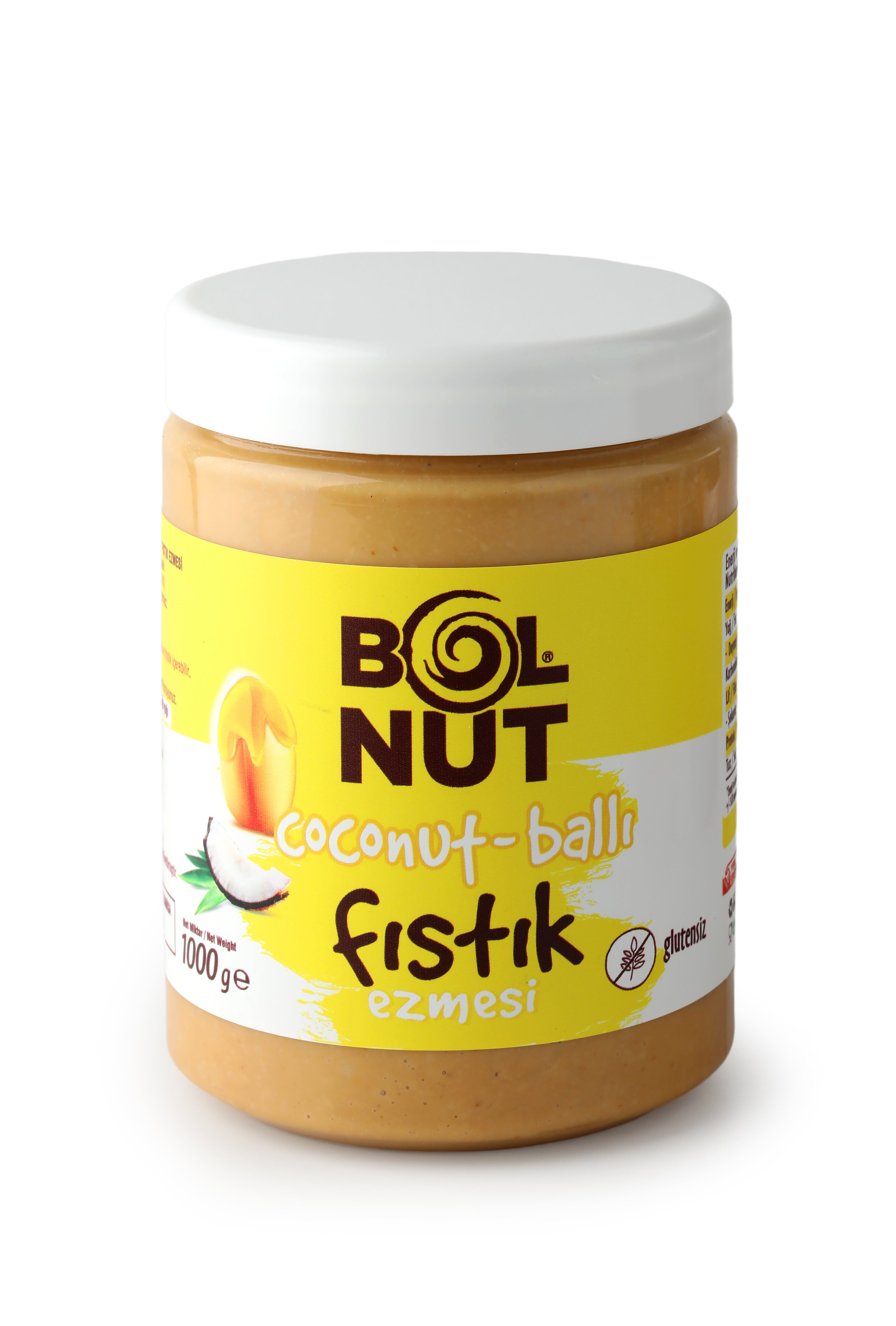 Coconut Ballı Fıstık Ezmesi - 1000 g