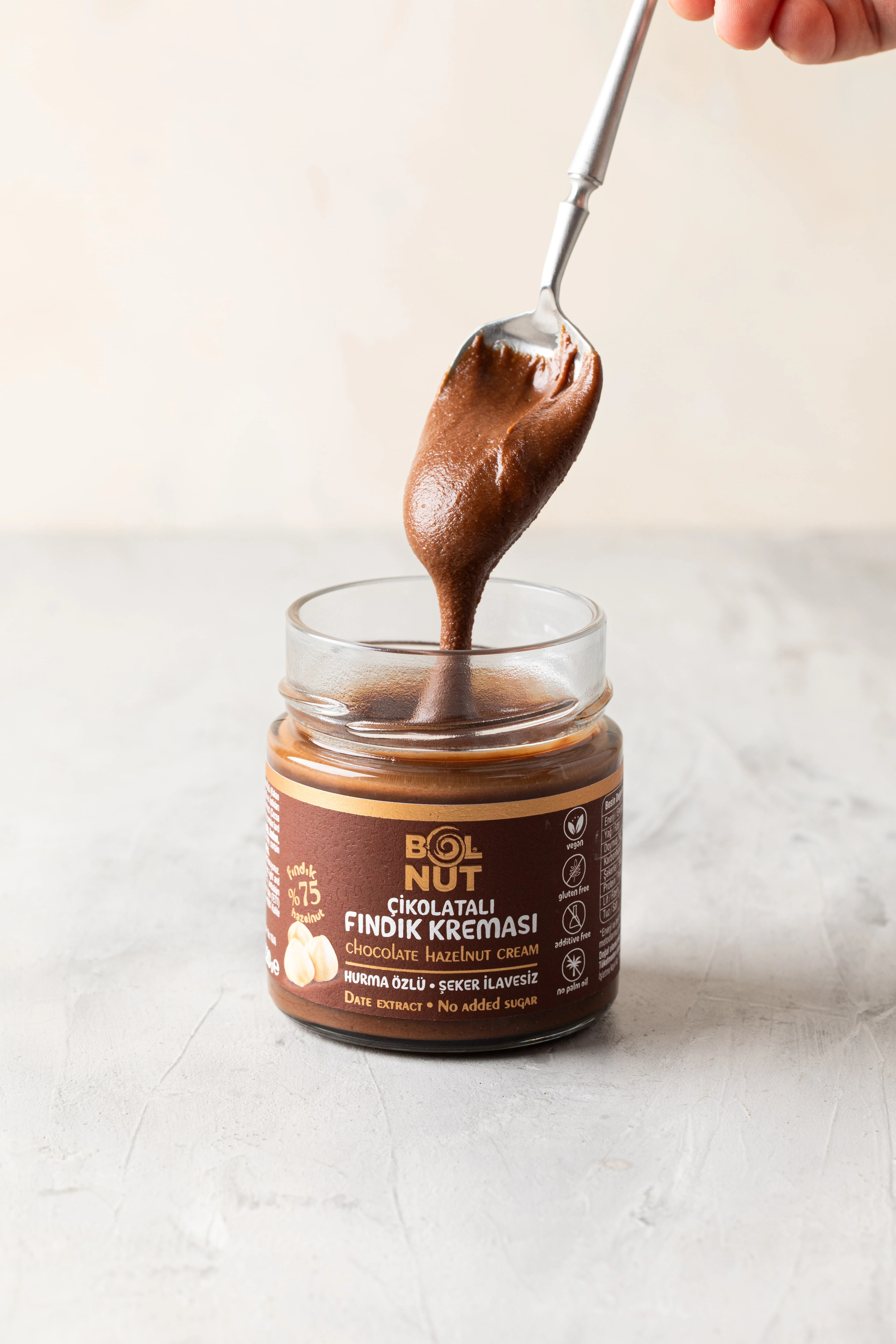 Çikolatalı Fındık Kreması - Hurma Özlü - 220 g