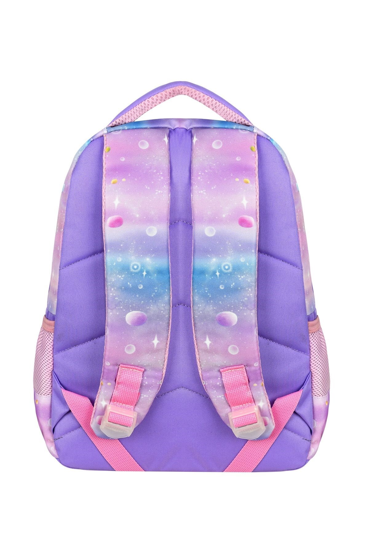 Waddell Kids 3’lü Kız Çocuk Okul Seti (Sırt Çantası, Beslenme Çantası, Kalemlik) – Dondurma Desenli