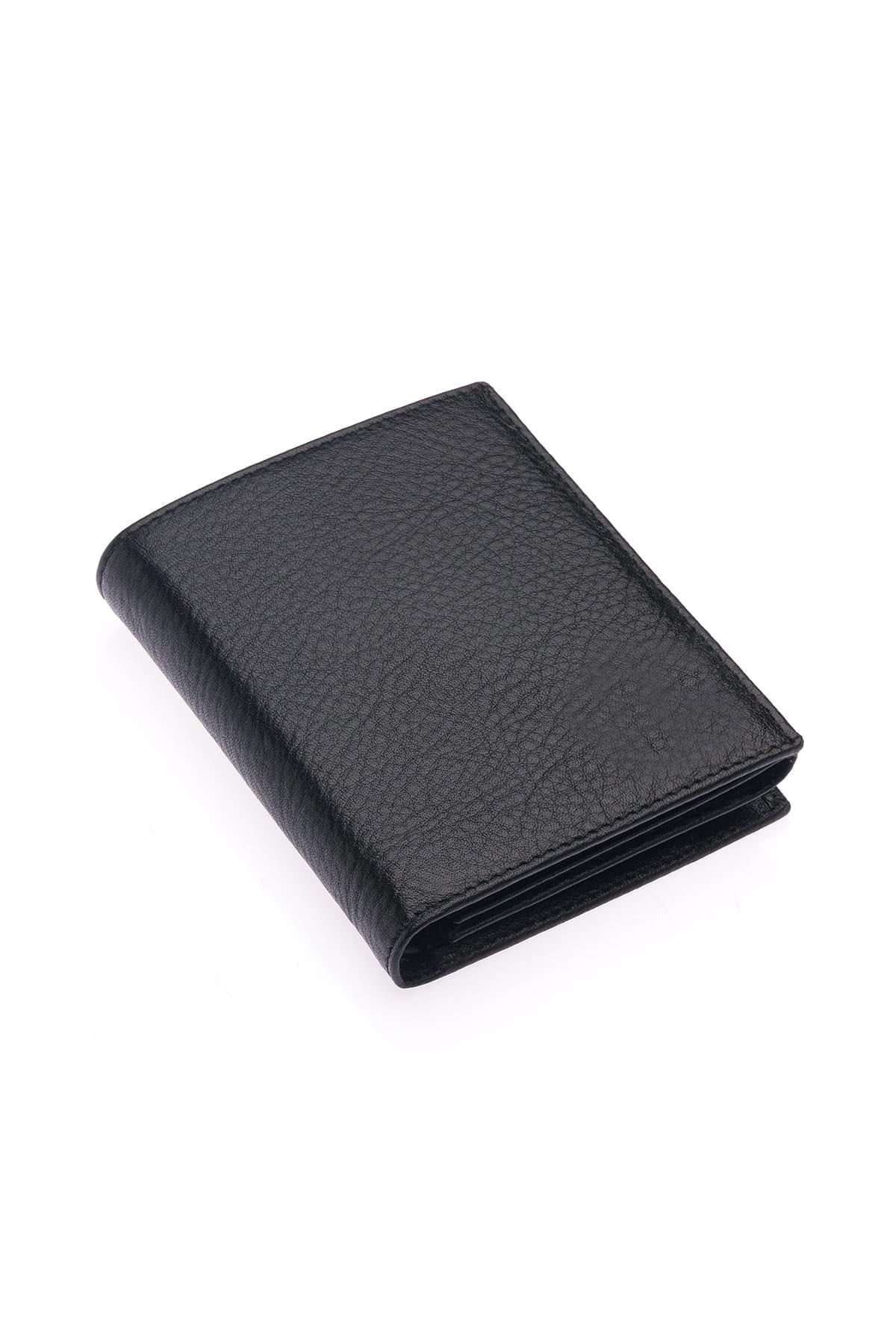 1. Sınıf Hakiki Deri Bozuk Para Bölmeli Ve Bol Kart Bölmeli Erkek Deri Cüzdan Kartlık