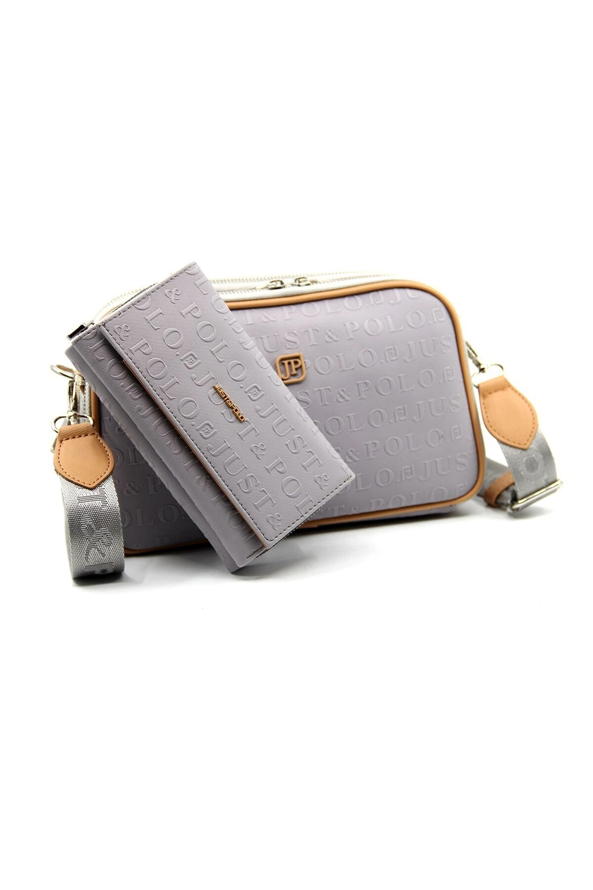 Kadın Ayarlanabilir Askılı 6 Bölmeli Mini Çanta Ve Cüzdan Kombini