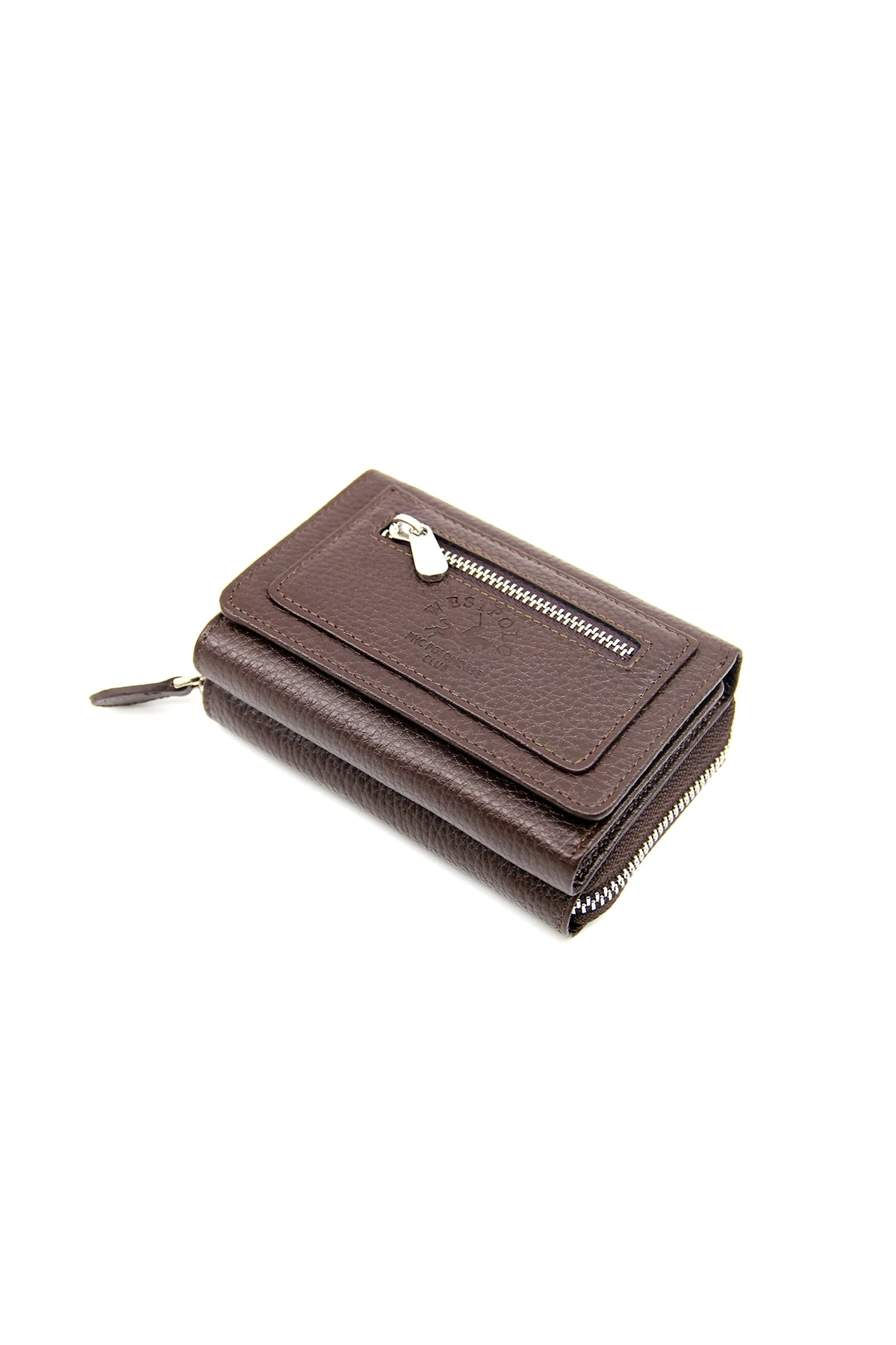 Bordo Hakiki Deri Kadın Cüzdan