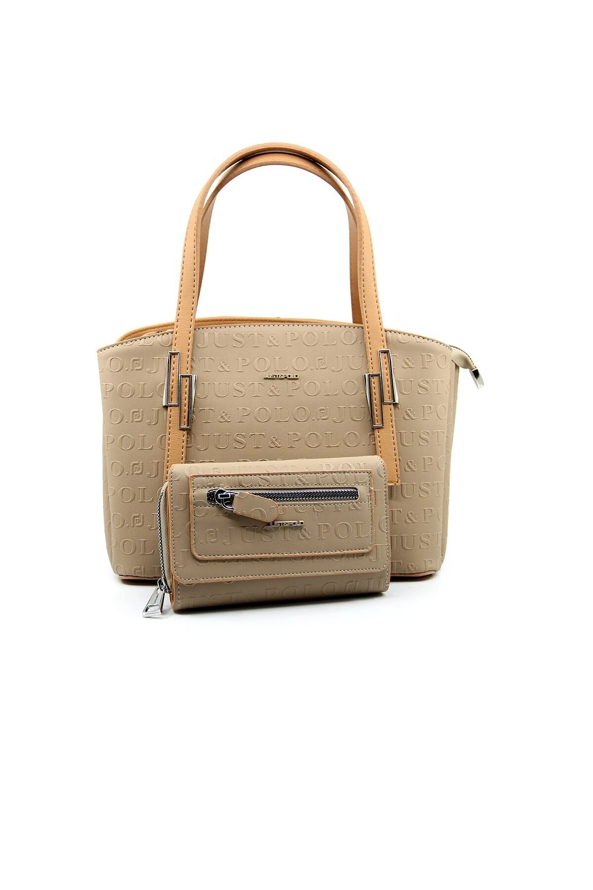 Kadın Ayarlanabilir Askılı Omuz Çantası Ve Cüzdan Kombini Pbu4030-1006