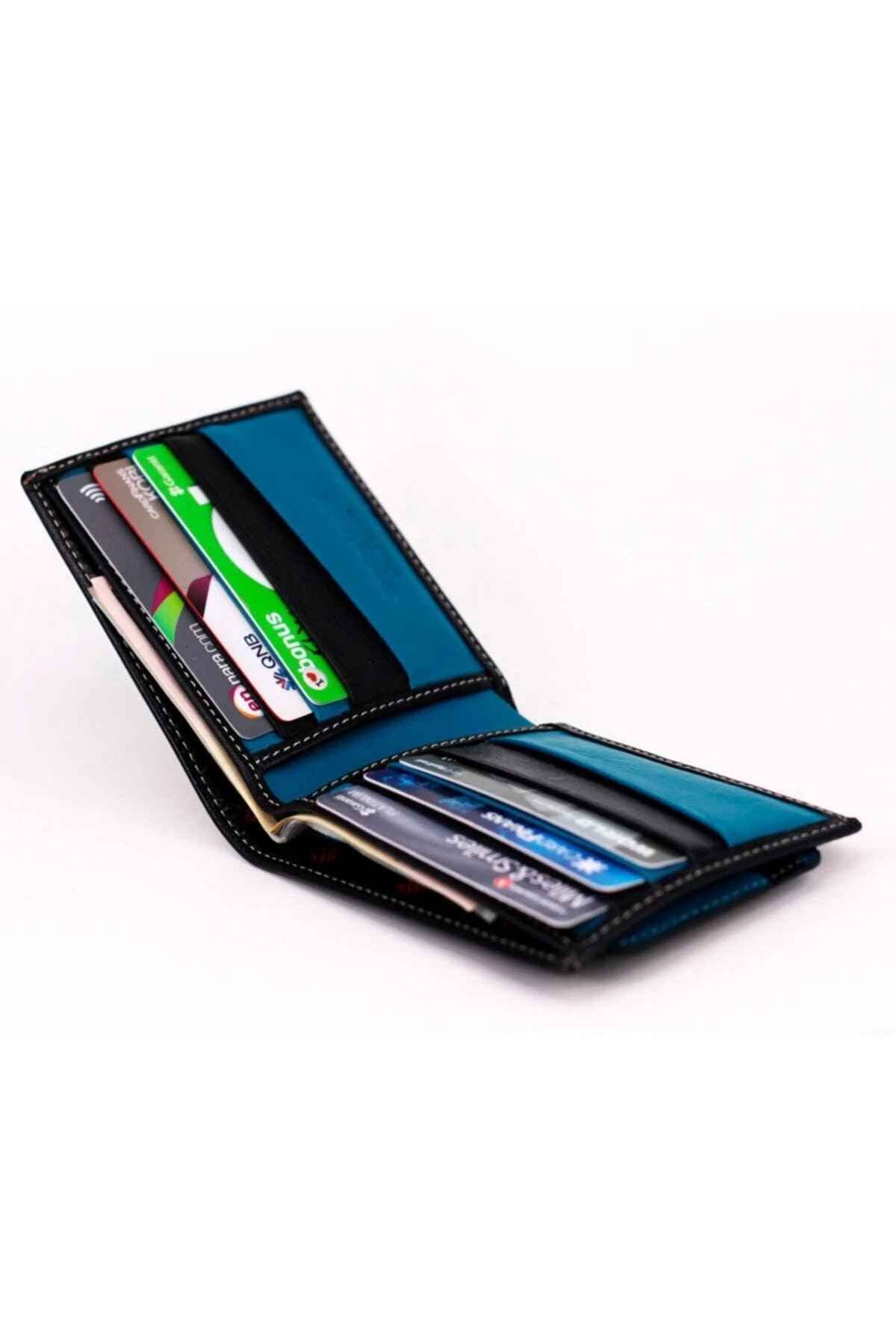 Hakiki Deri Gizli Kartlık Bölmeli Erkek Cüzdan