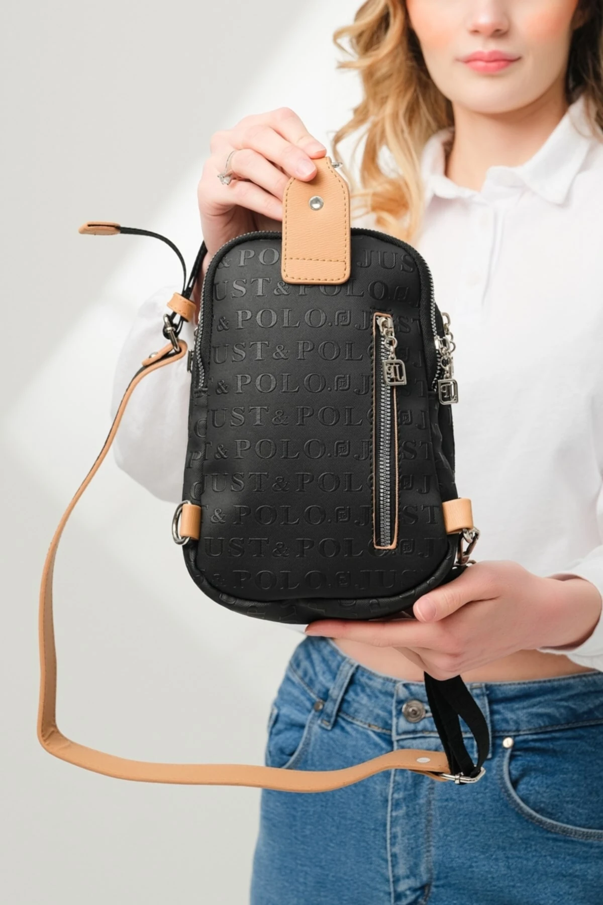 Kadın Çapraz Ayarlanabilir Askılı Vücut Çantası Bodybag Pbu4044