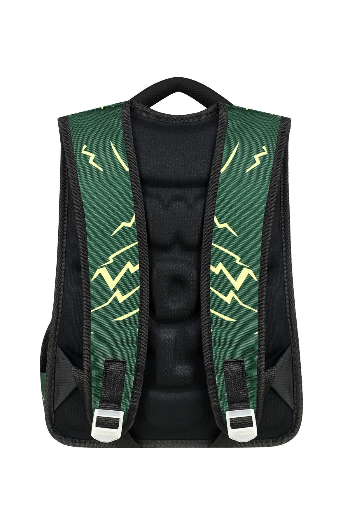 Speedy 3’lü Okul Çanta Seti (Sırt Çantası, Beslenme Çantası, Kalemlik) – Yeşil Desenli Erkek Çocuk