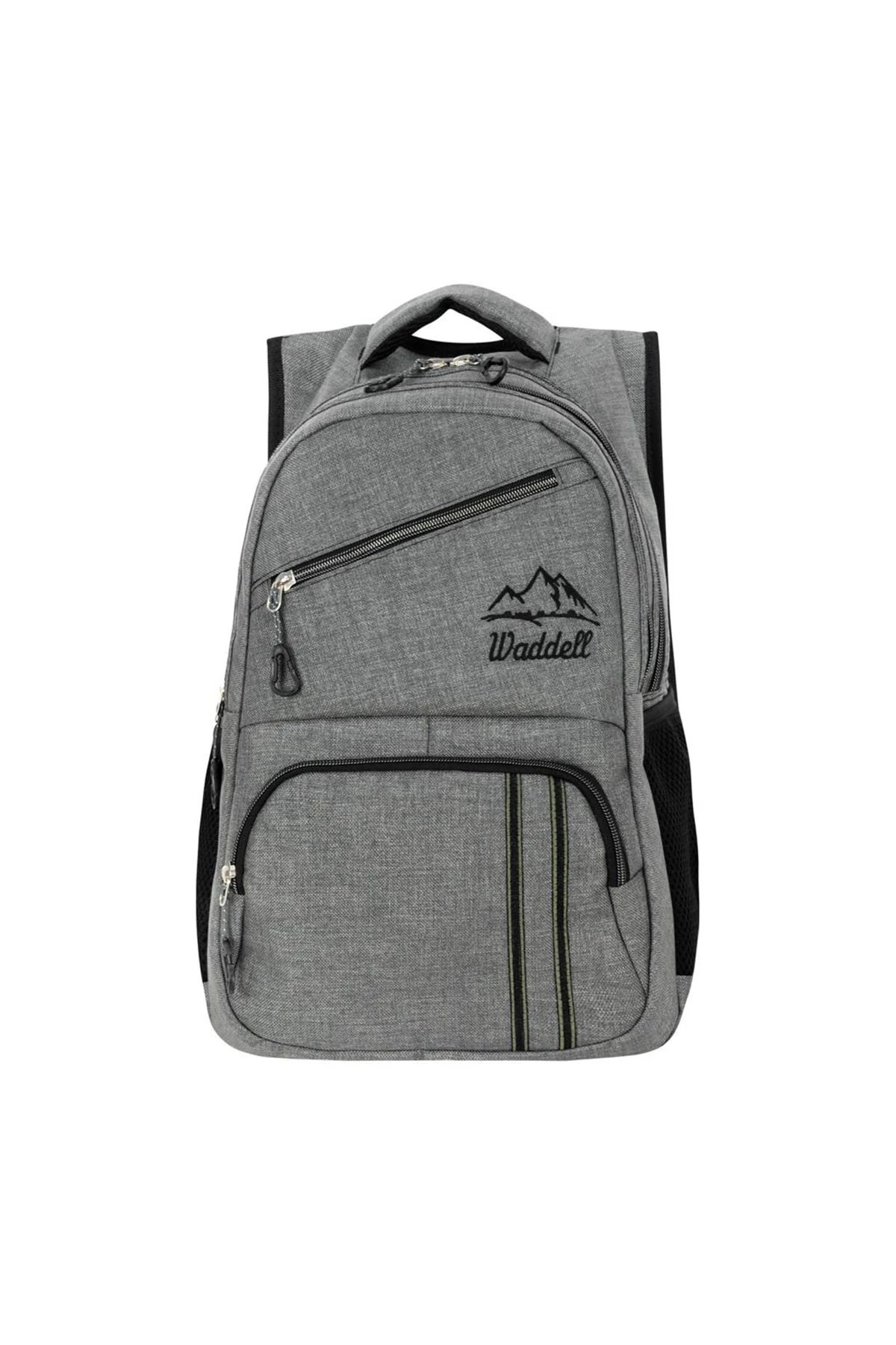 Gri Unisex Laptop Bölmeli Günlük Ve Okul Sırt Çantası