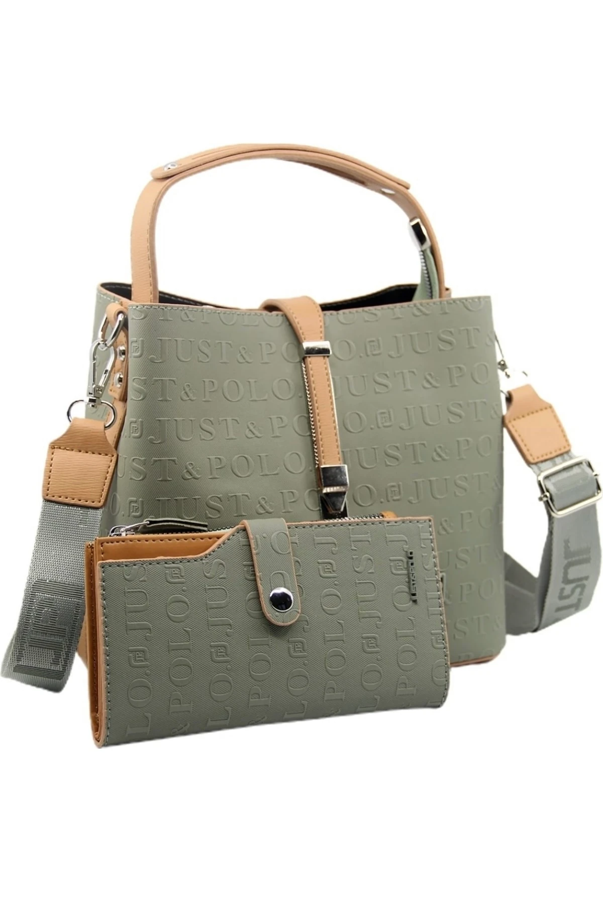 Kadın Yeni Sezon El Ve Omuz Çanta Cüzdan Seti