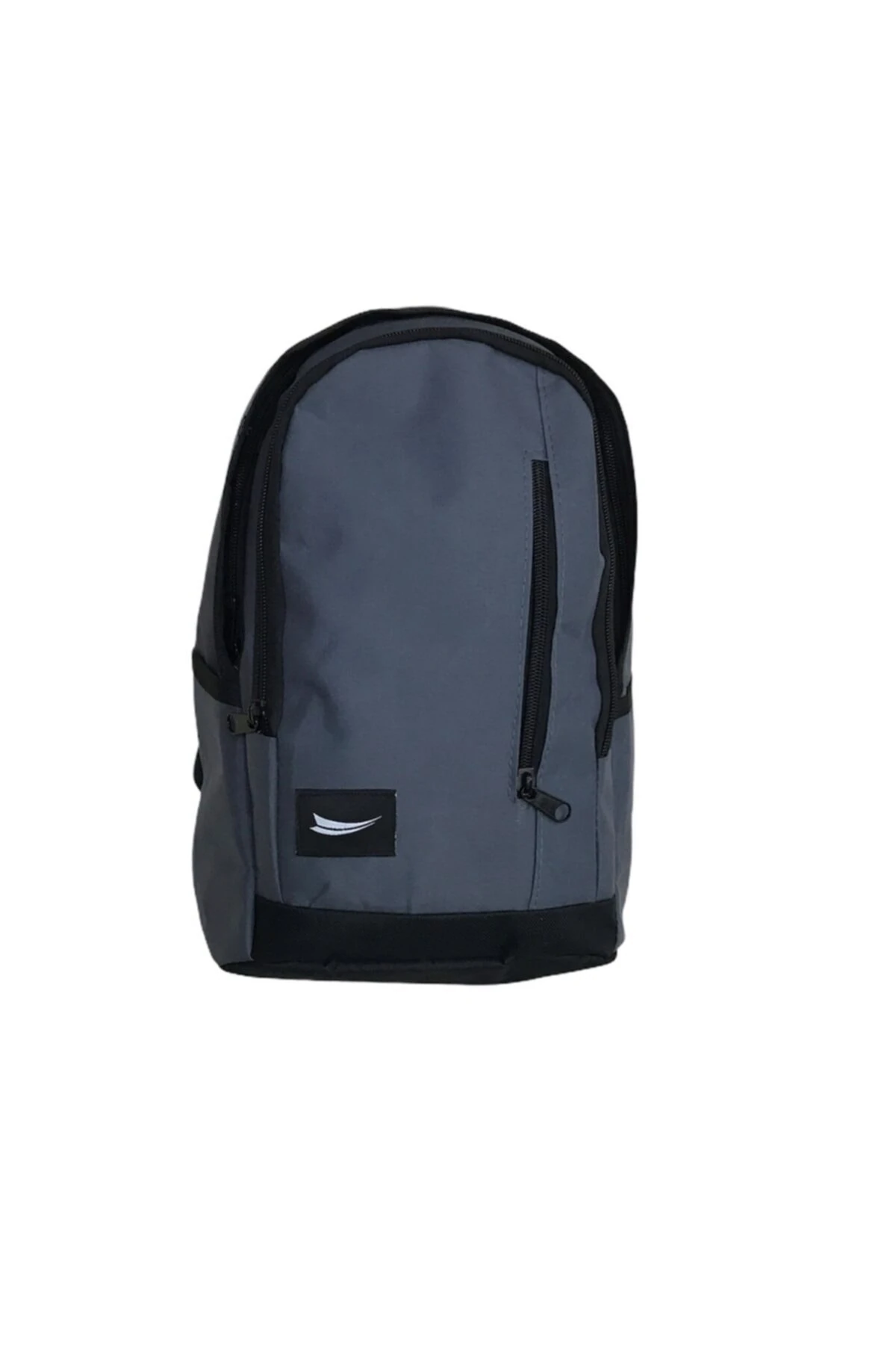 Anne Bebek Bakım Gri Klasik Sırt Çantası Ve Mini Sırt Çantası Kombin